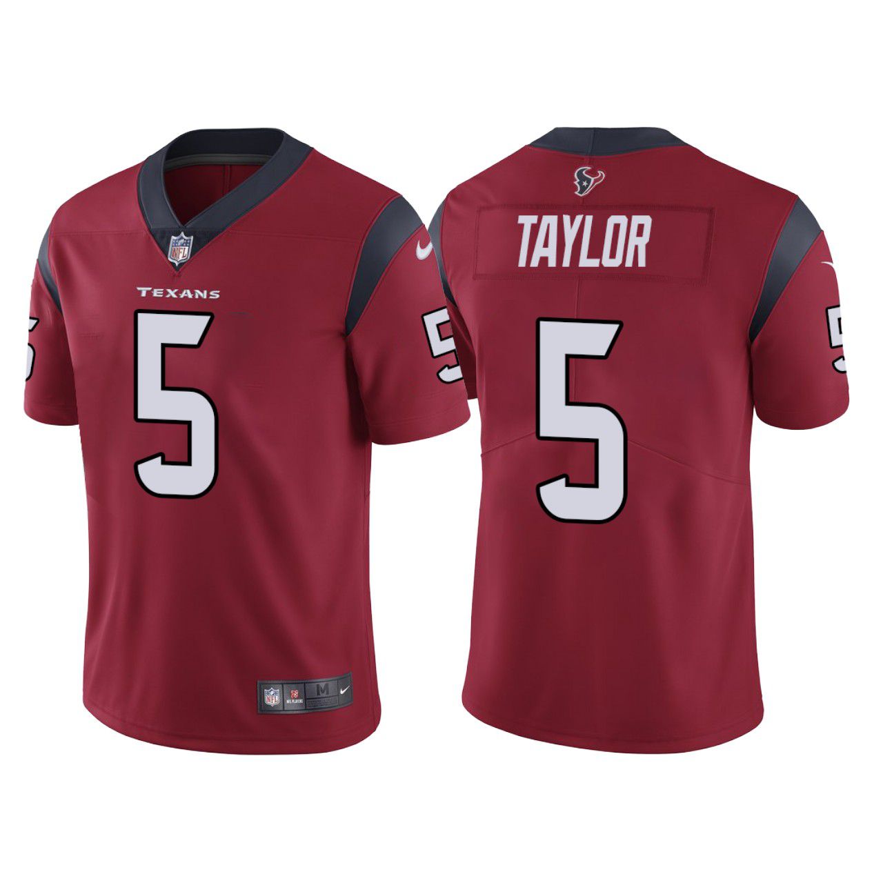 Men Houston Texans #5 Tyrod Taylor Nike Red LimitedNFL Jersey->houston texans->NFL Jersey